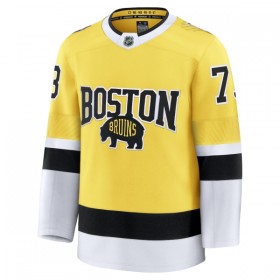 Miesten NHL Boston Bruins Pelipaita 2025-26 Fanatics NHL Stadium Series Premium Charlie Mcavoy Gold